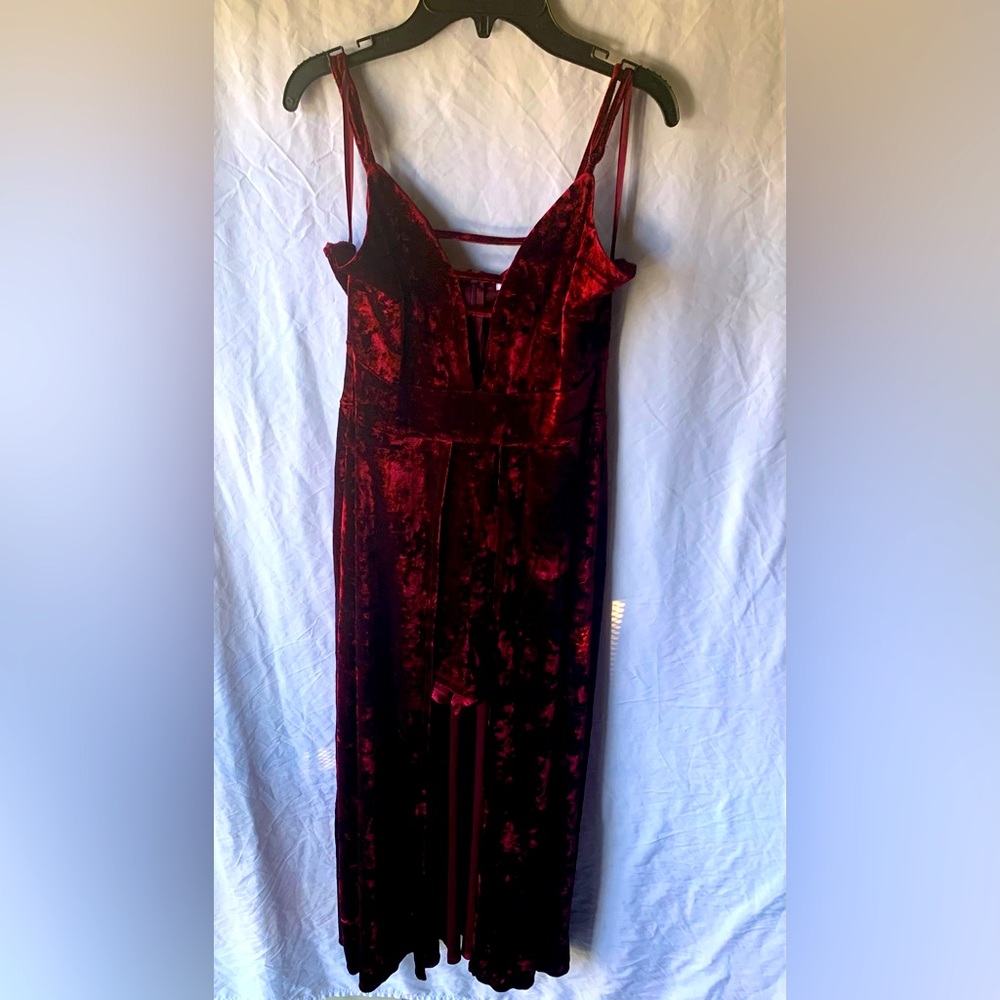 Love Fire Jumpsuit Shorts w/Train